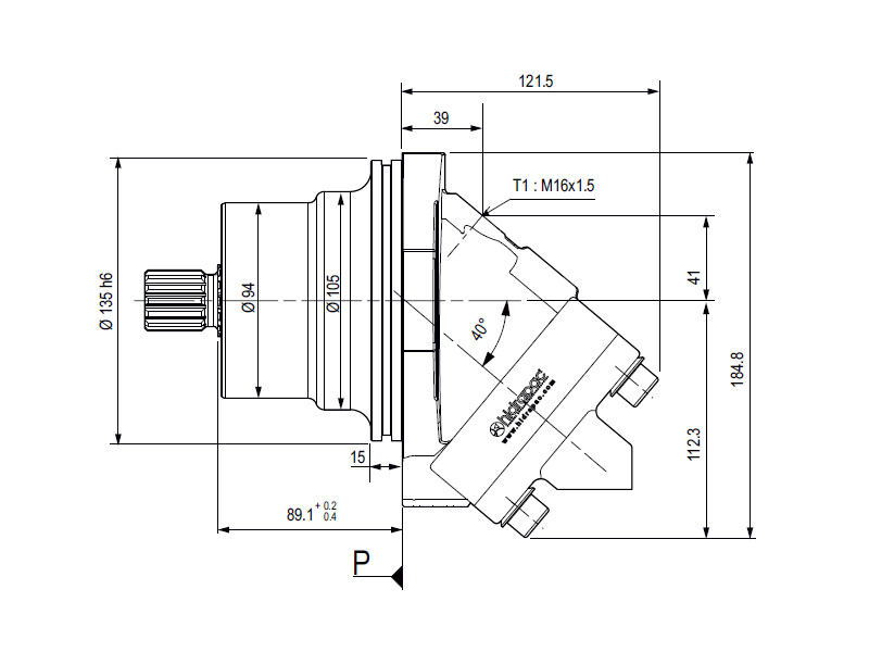Pompe hydraulique PARKER F1-41-L