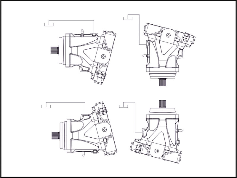 Ordering Code of AXMI Motors